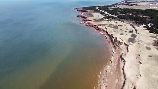 Beaches look beautiful from above