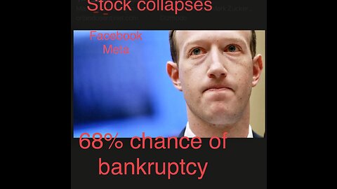 Meta stock collapse FB Bankruptcy