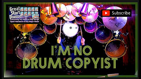 No Drum Copyist * Mirrored Kit Minute: Linear Squared * Larry London