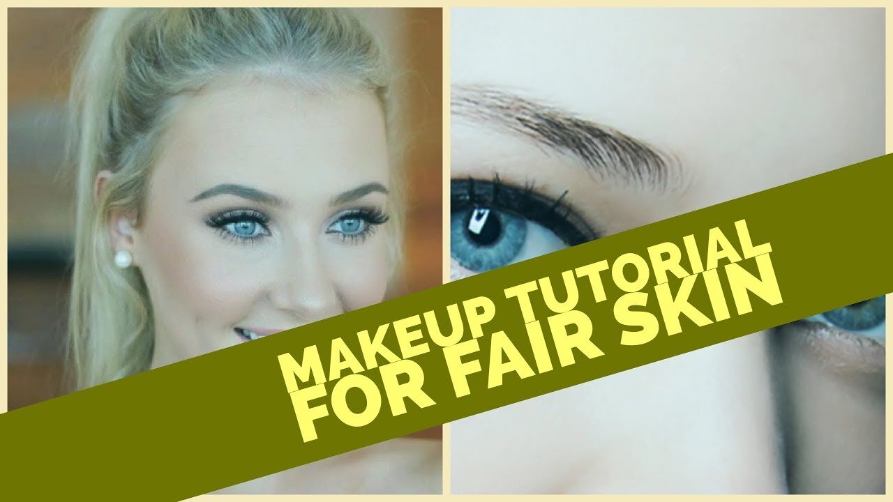 Makeup Tutorial for Fair Skin: Glamorous Pin-Up Look