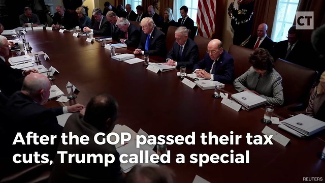 Favorite Lib Org Sees Pic of Trump Cabinet Praying, Literally Calls Them A Cult