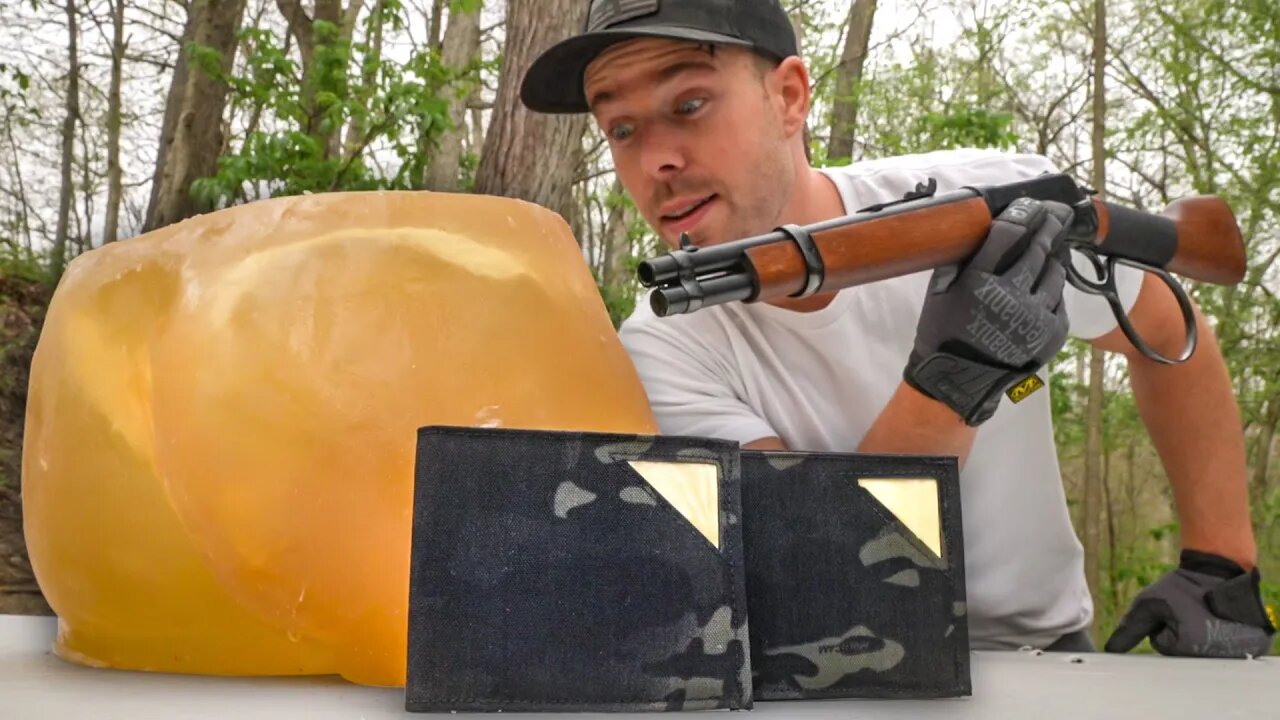 Shot In The Butt With a Bulletproof Wallet?!?! (vs Human Butt)