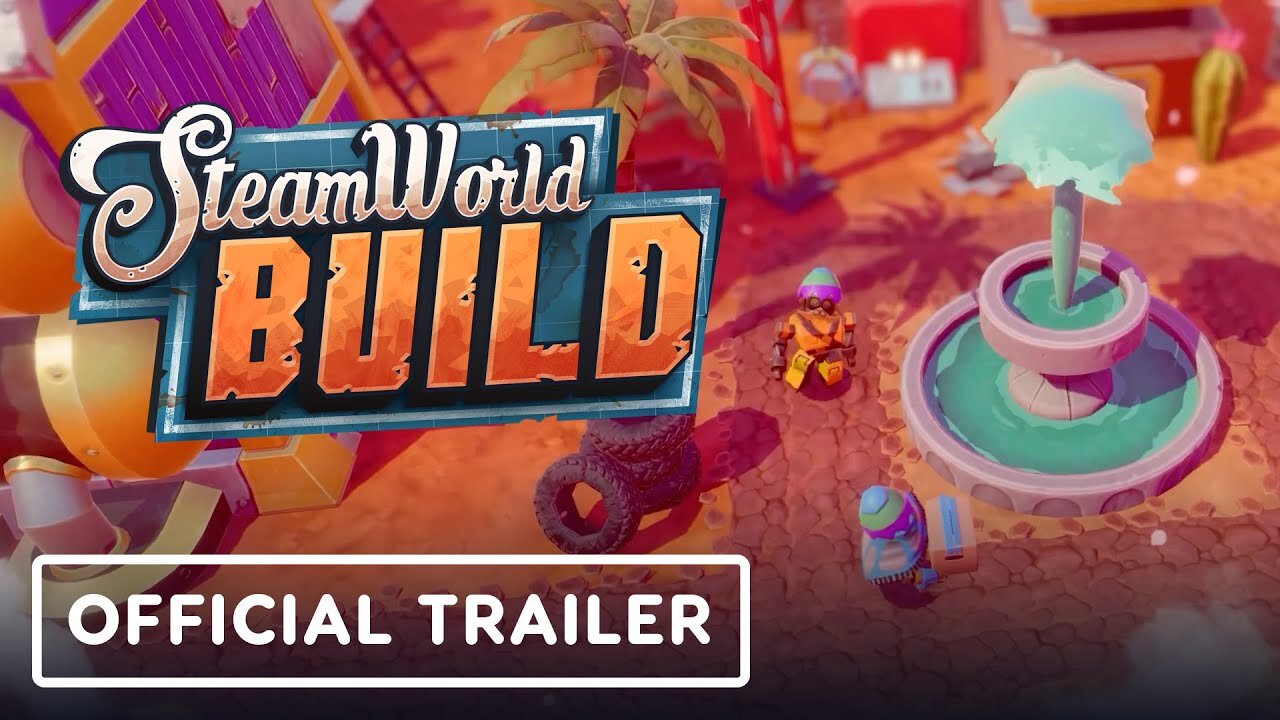 SteamWorld Build - Official Mechanical Meadows Launch Trailer