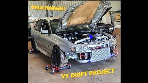 Procharged LS1 SBE 620HP VY DRIFT CAR