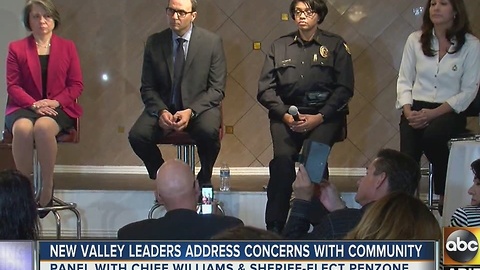 Valley leaders meet with community to address concerns