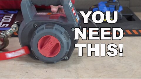 Drill Powered Winch!