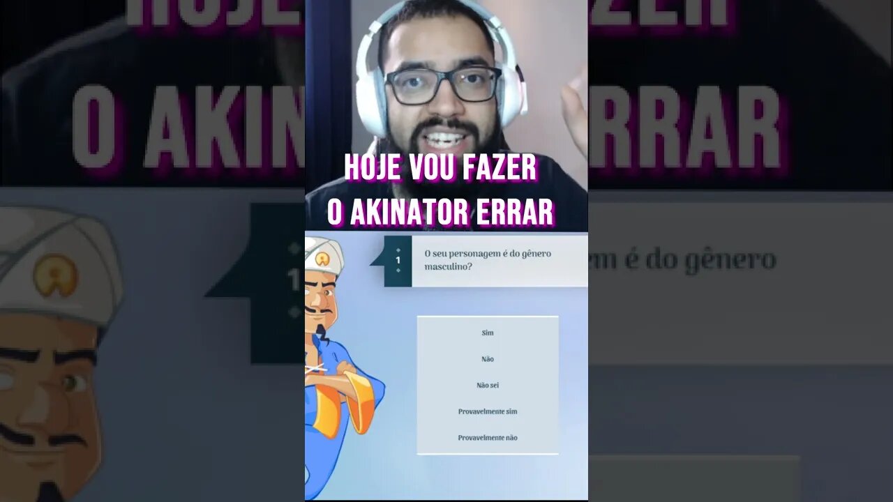 Vou quebrar o Akinator com a Ross do Monstros SA