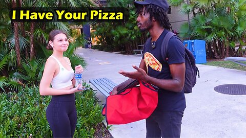 Fake Pizza Guys Deliver To Random Girls Dorms