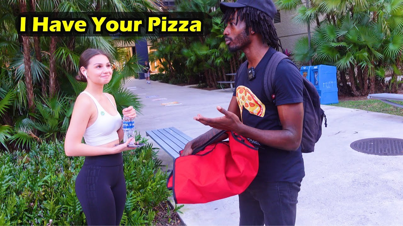 Fake Pizza Guys Deliver To Random Girls Dorms