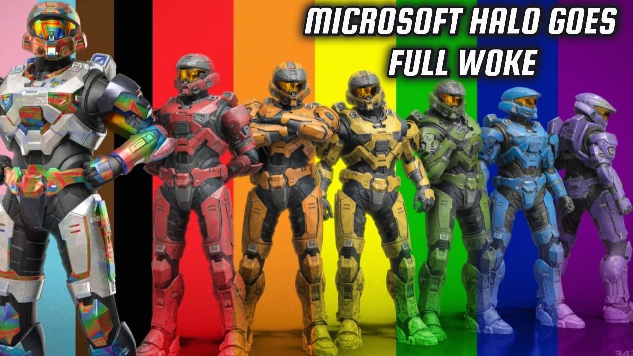 Halo Gone full WOKE