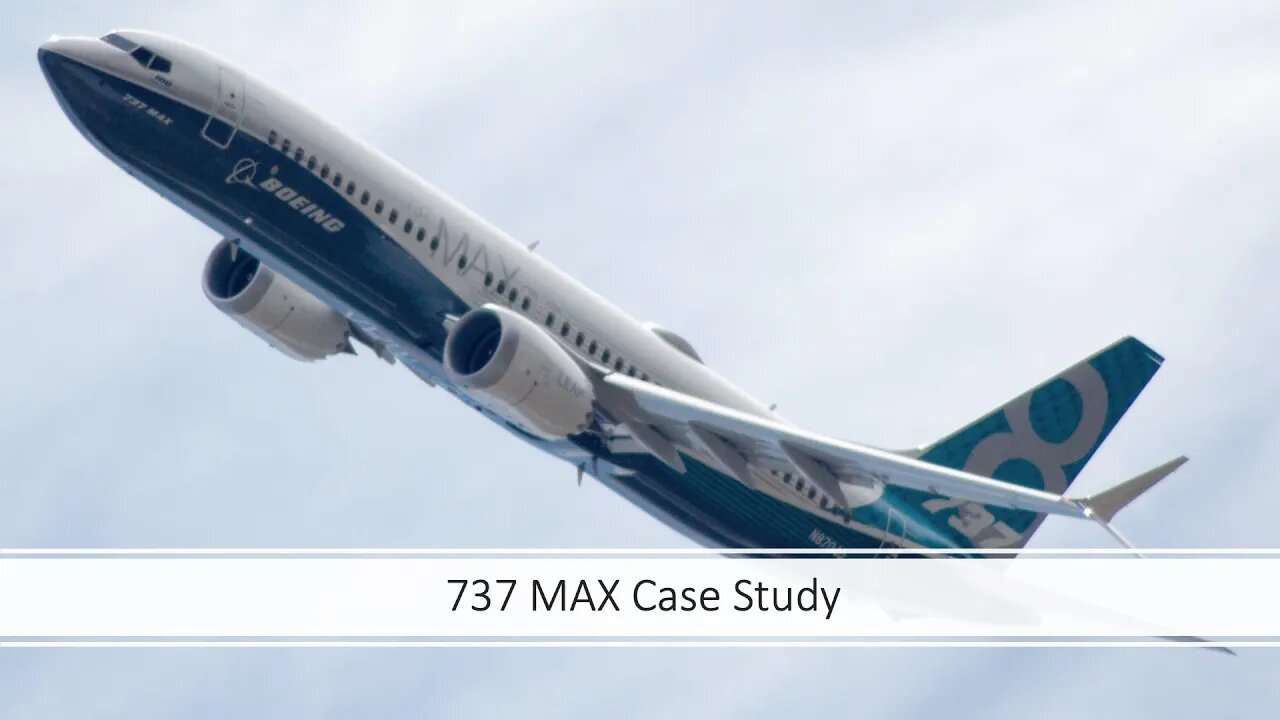 737 Max Case Study - ASU OGL 421