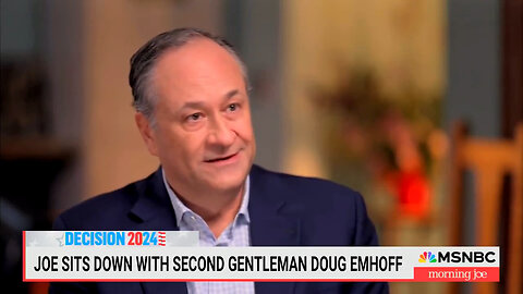 Doug Emhoff Finally Asked About Allegedly Slapping His Ex-Girlfriend, His Answer Makes Things Worse