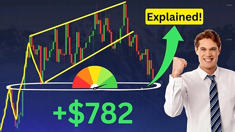 Watch me making $782 Live trading on Naked chart + Explanation