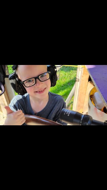 Little Man Can Shoot!!!