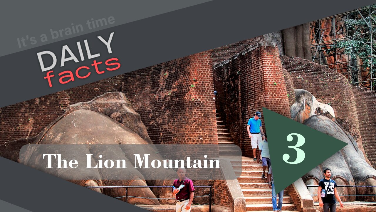 THE LION MOUNTAIN IN SIGIRIYA. SRI LANKA | DAILY FACTS | 2023