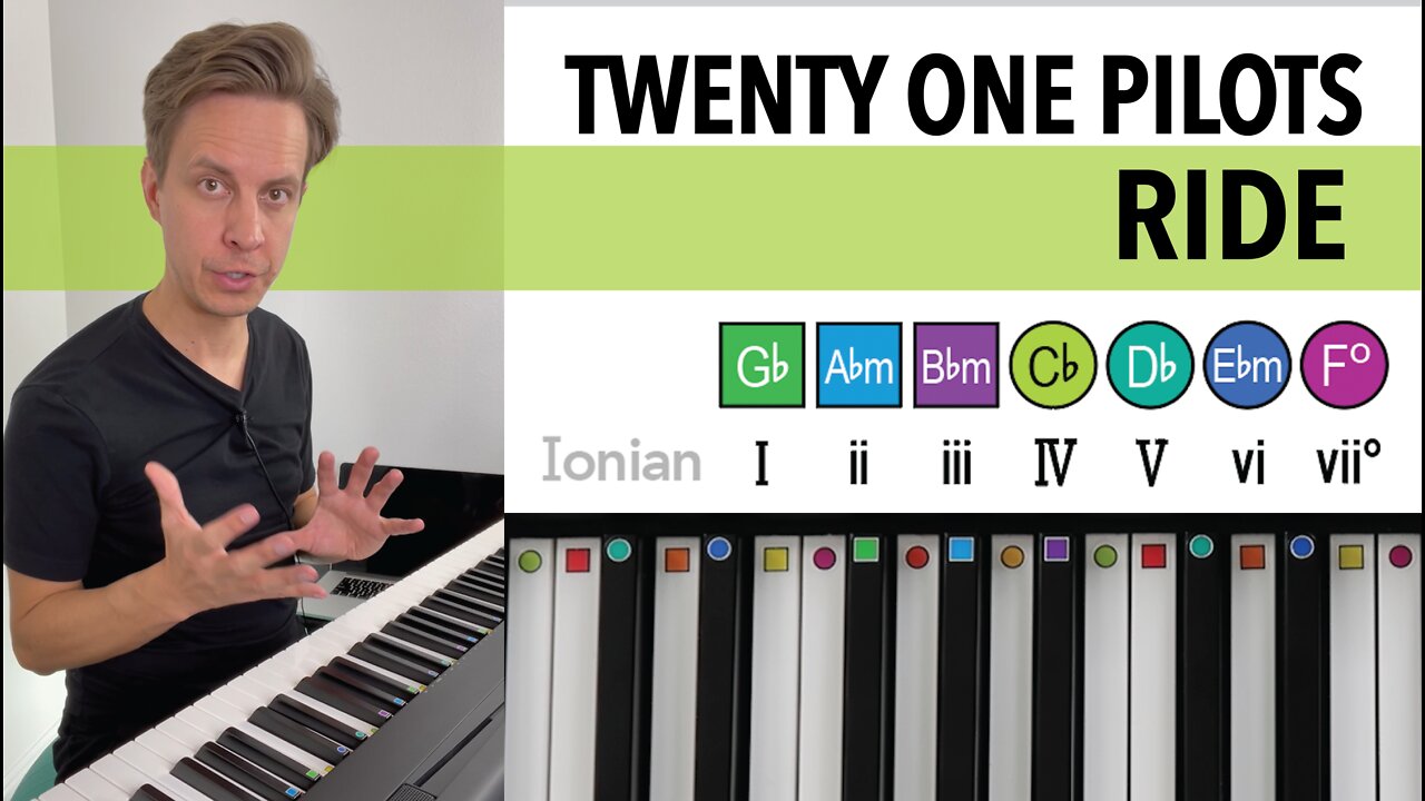 How Twenty One Pilots composed "Ride" (piano)