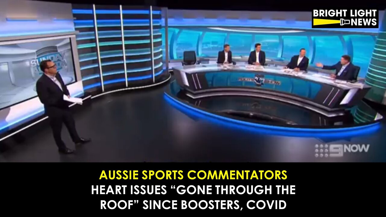 Sports Commentators: Heart Issues, Bell's Palsy "Through the Roof Since the Boosters"