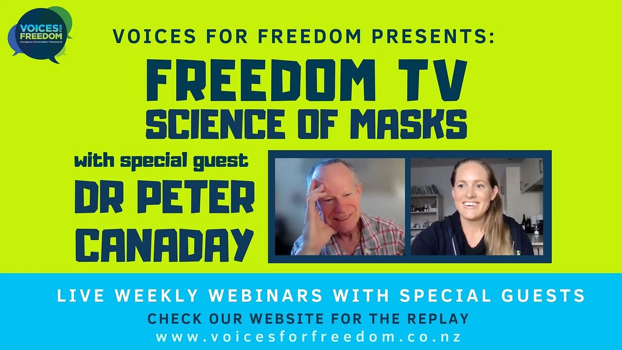 Fireside Chats With Peter Canaday And Claire Deeks On The Science Of Masks - 30 Jan 2022