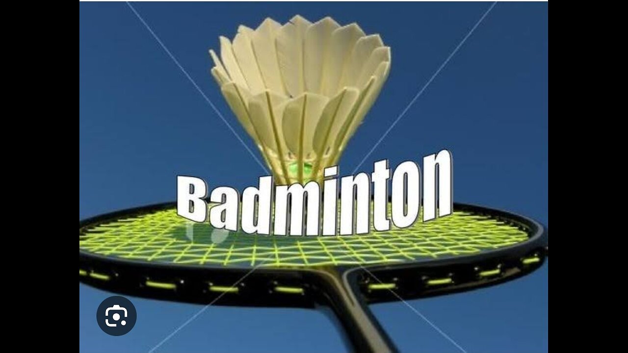 Playing badminton international