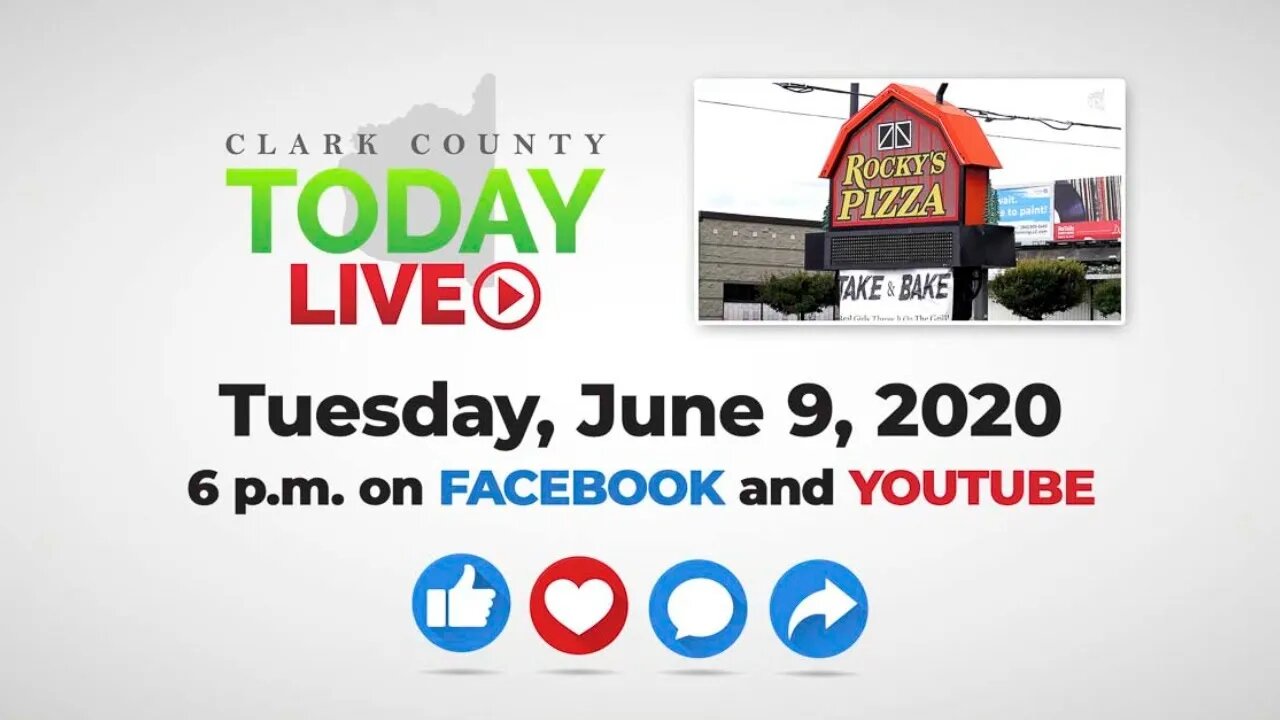 WATCH: Clark County TODAY LIVE • Tuesday, June 9, 2020