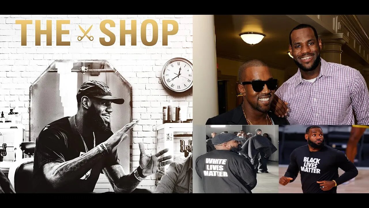 Lebron James' THE SHOP Has Zero Tolerance for HATE - Cancels Kanye West Episode