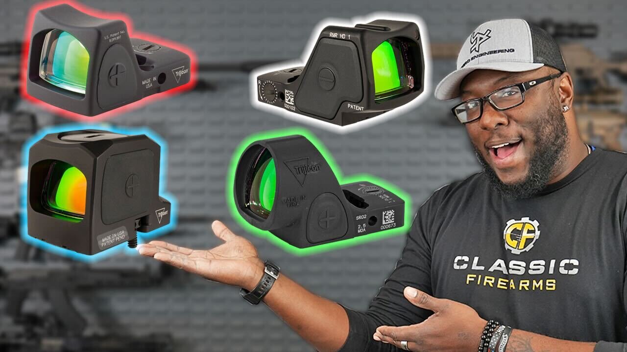 Trijicon RMR vs RMR HD vs RCO vs SRO