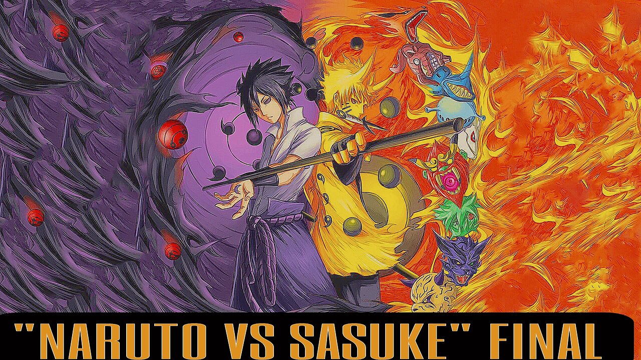 Naruto Vs Sasuke Final Battle | [ENG DUB] | 1080P | Anime Recap