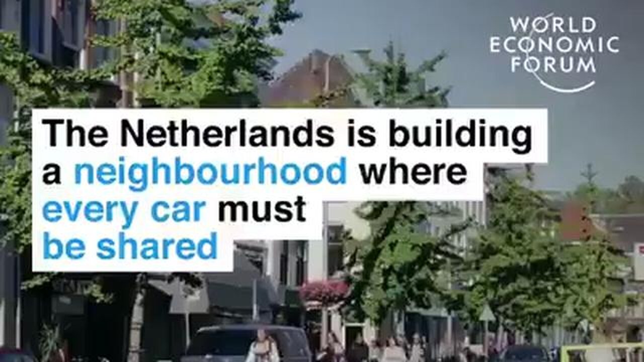 World Economic Forum: 12.000 people, no private cars! - Utrecht the Netherlands