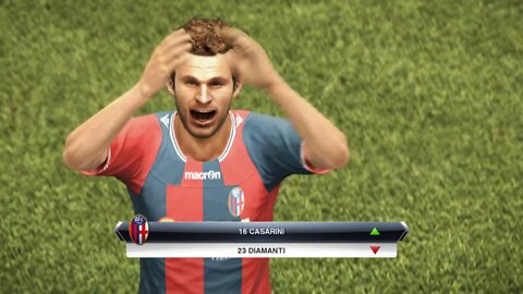 Pro Evolution Soccer 2013 - Bologna FC vs Cagliari Calcio - 1440p No Commentary
