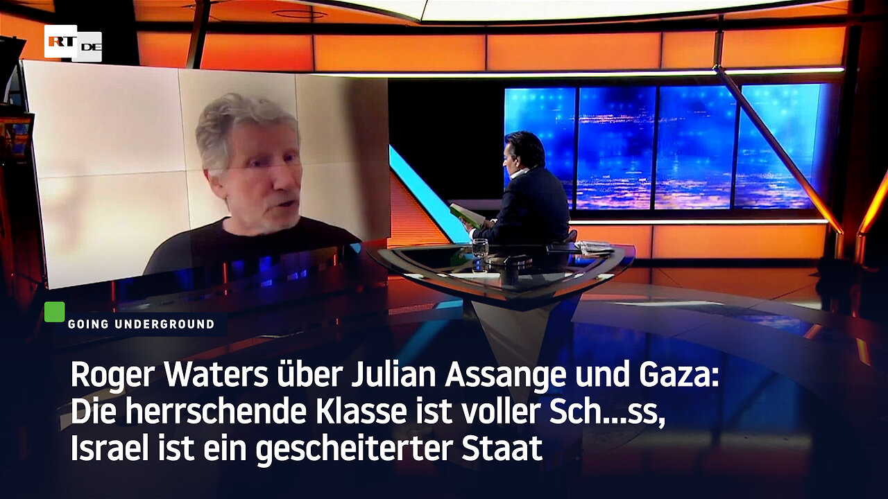 Waters über Assange und Gaza: Herrschende Klasse ist voller Sch...ss, Israel ist gescheiterter Staat