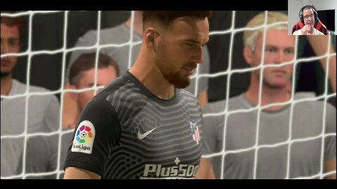 FIFA 21 O INÍCIO MODO CARREIRA #61 JOGO COM O ATLÉTICO DE MADRID FOI PARA ESQUEÇER