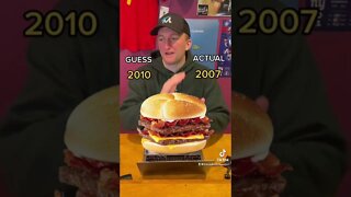 What Year Was It Invented?! Comment How You Did! #fyp #inventions #apple #baconator #googlepixel