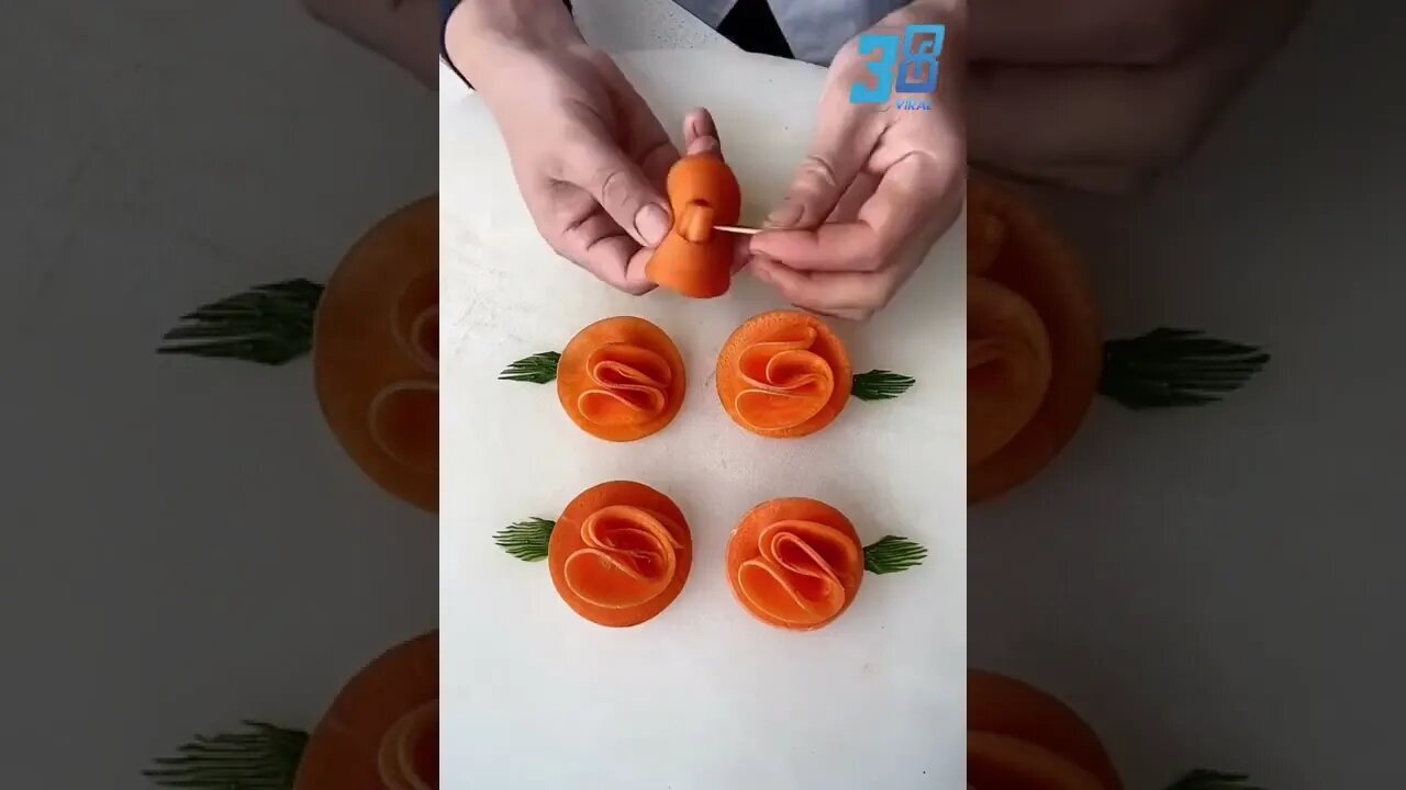 A arte de podar frutas pelas mãos de um chef talentoso