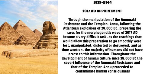 Through the manipulation of the Anunnaki Resistance and the Templar- Annu, following the Atlantean e