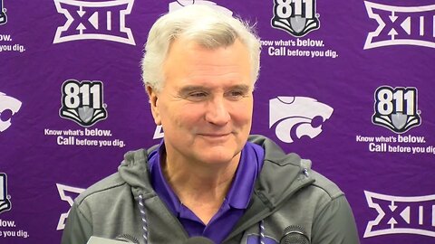 Kansas State Basketball | Barry Brown and Bruce Weber comment on Dean Wade's return