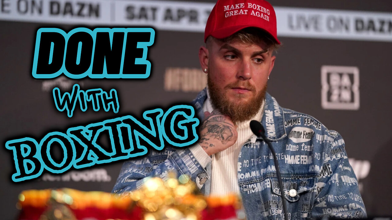 Jake Paul Ditching Boxing | LetCultureSpeak