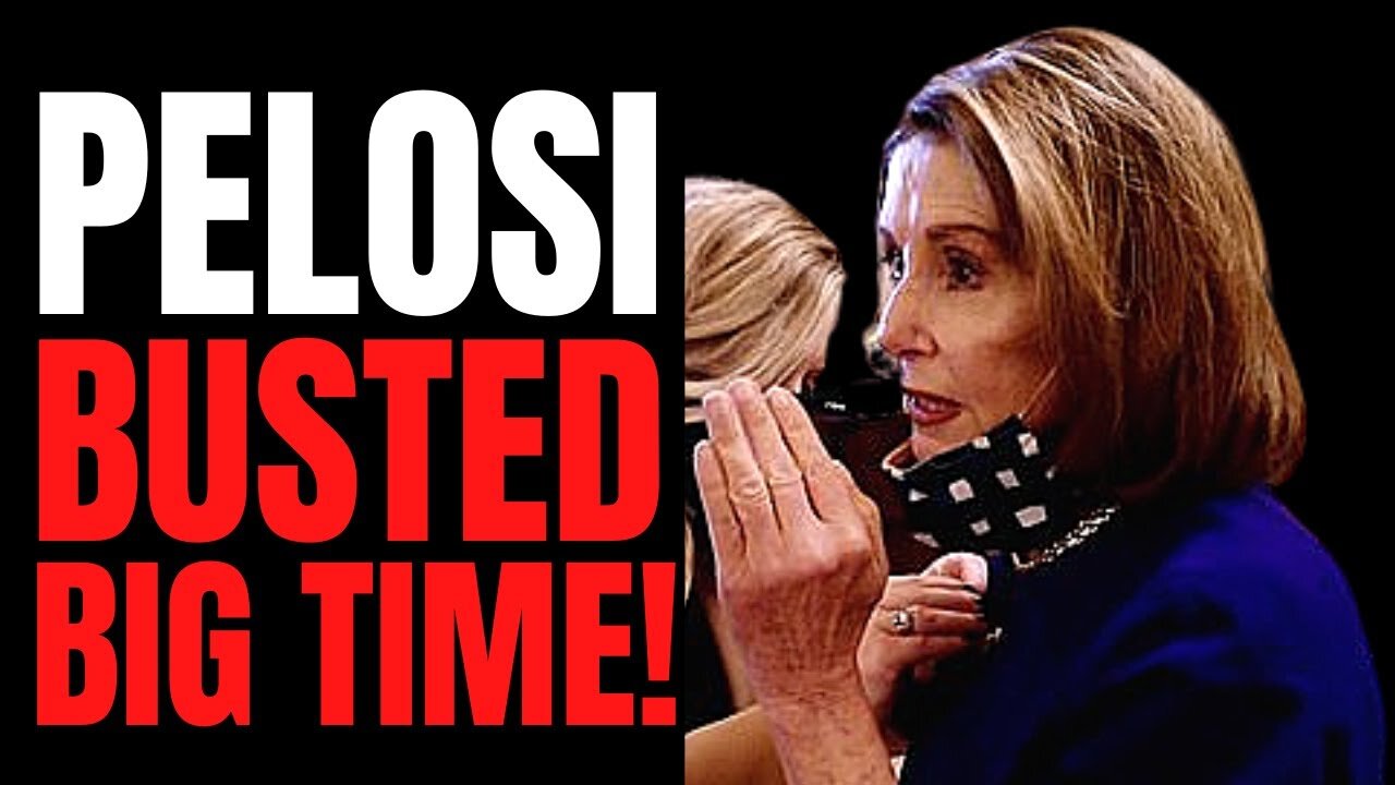 JANUARY 6TH COMMITTEE: PELOSI BUSTED IN NEW SHOCKING VIDEO