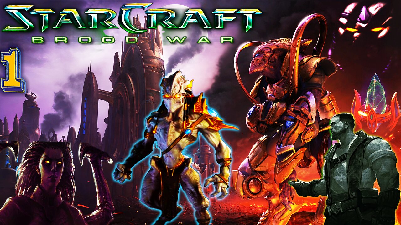 [2017] 🌌 Starcraft: Brood War 🌌⚡Protoss Campaign ⚡ 💡More Pylons💡 #1