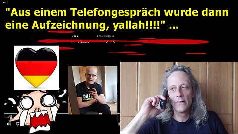 Aus einem Telefongespräch mit David wurde dann eine Aufzeichnung, yallah!!!!" ...
