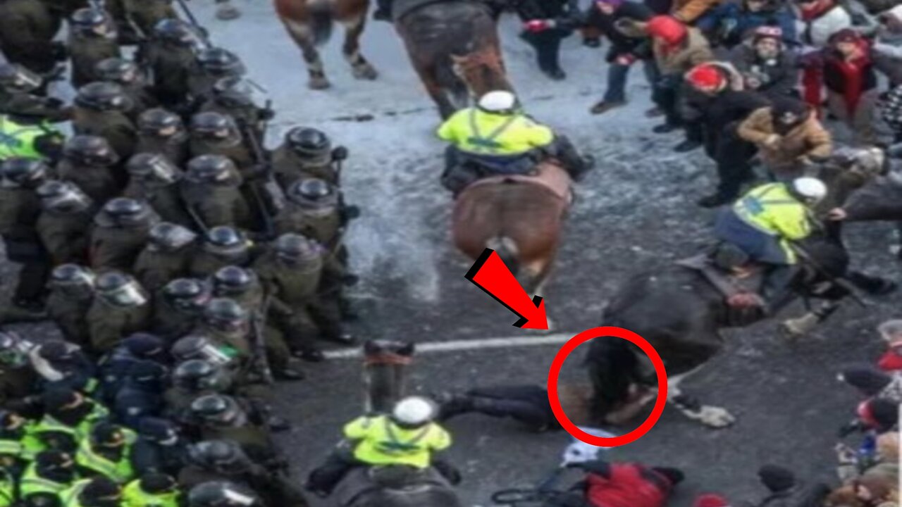 Ottawa Police Brutality Against the Freedom Convoy Protesters | 2/18/22