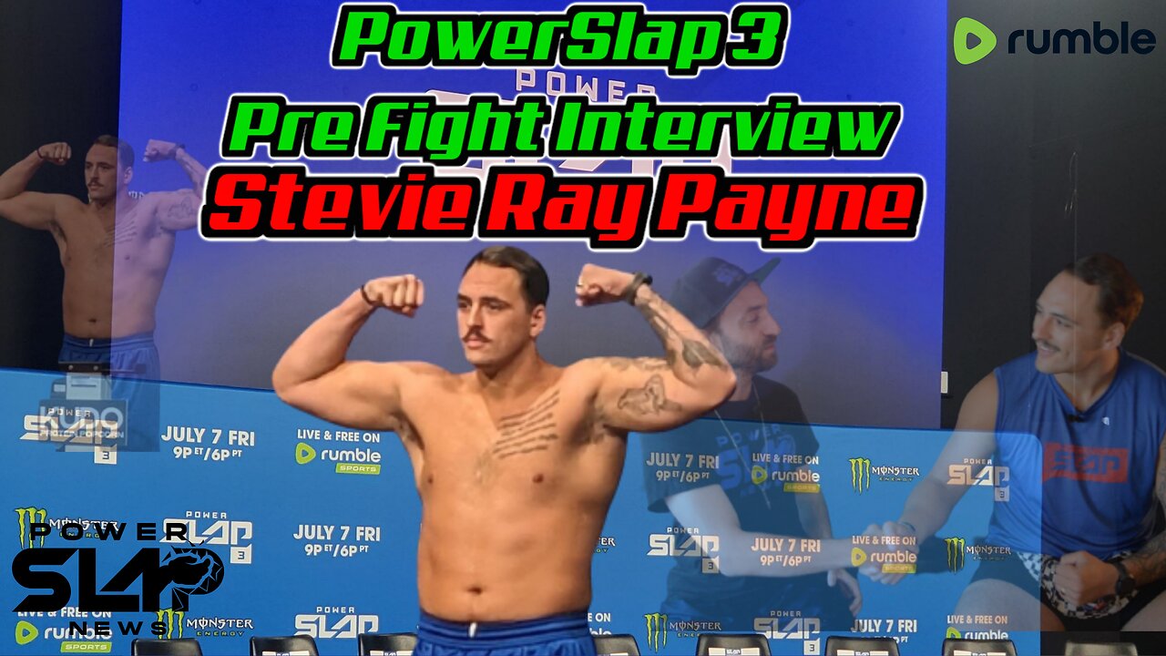 Stevie Ray Payne PowerSlap3 Pre Fight Interview