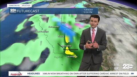 23ABC Evening weather update January 6, 2023