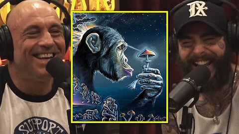 Rogan & Post Malone: 'Have You Ever Heard of the 'Stoned Ape' Theory?'