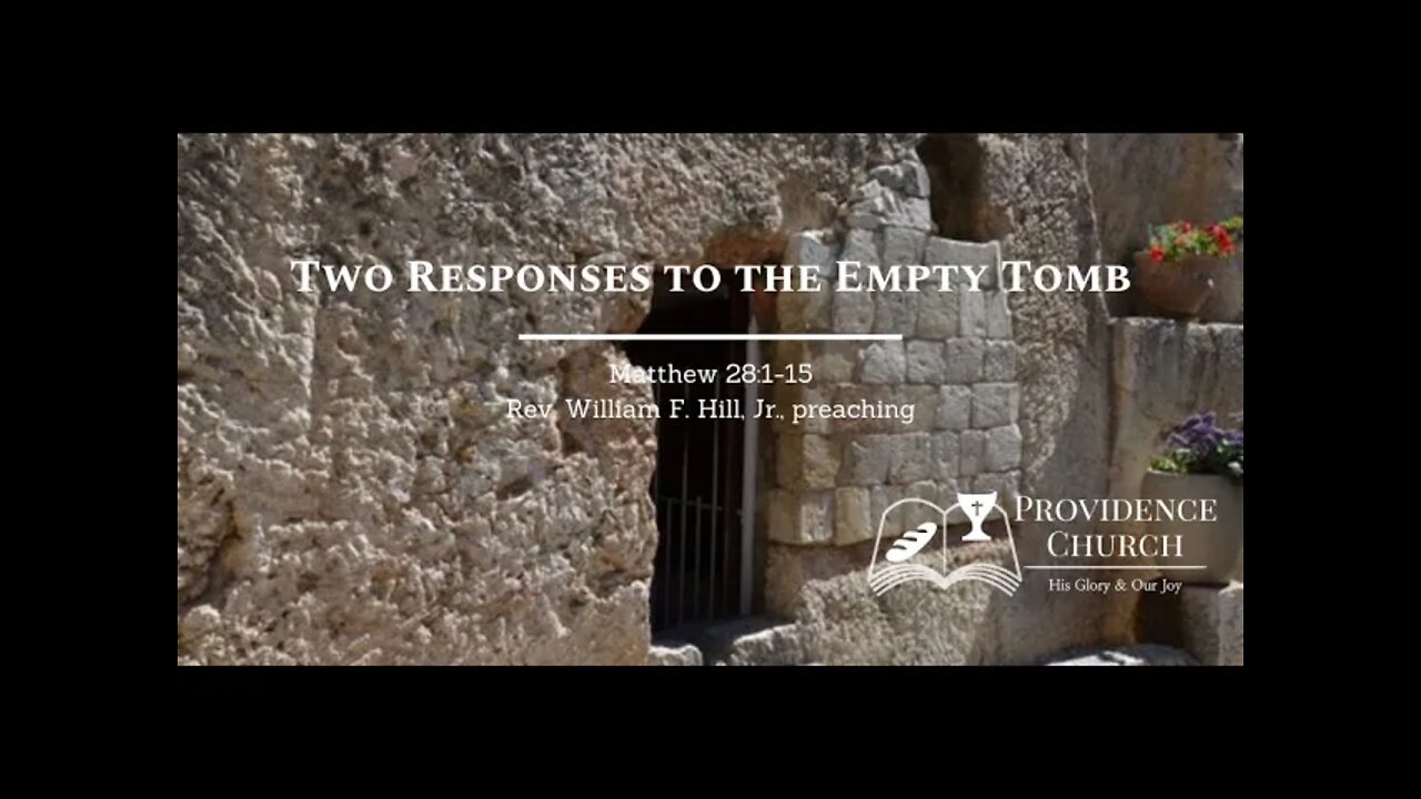 Two Responses to the Empty Tomb