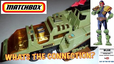 THE MATCHBOX ADVENTURE 2000 JUDGE DREDD CONNECTION