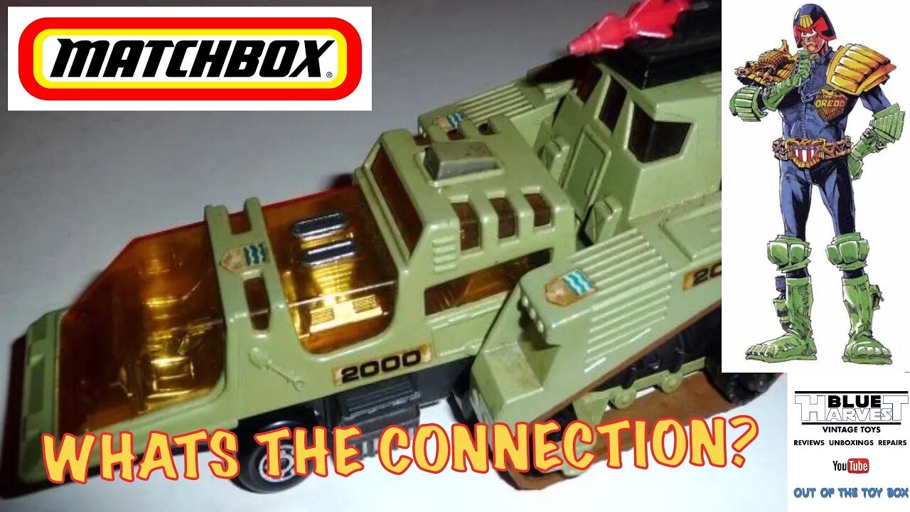 THE MATCHBOX ADVENTURE 2000 JUDGE DREDD CONNECTION