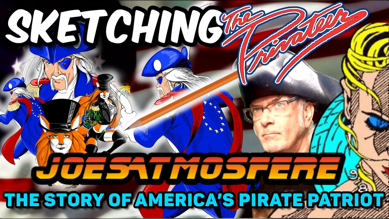 Independent Comic Books Explained: Sketching The Privateer, Episode 75, Live!