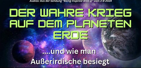 DER WAHRE KRIEG AUF DEM PLANETEN ERDE