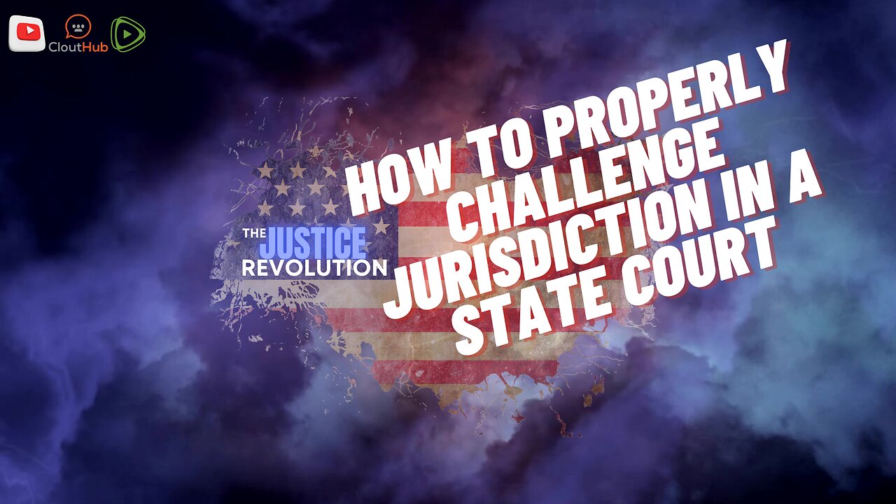 HOW TO PROPERLY CHALLENGE JURISDICTION IN A STATE COURT