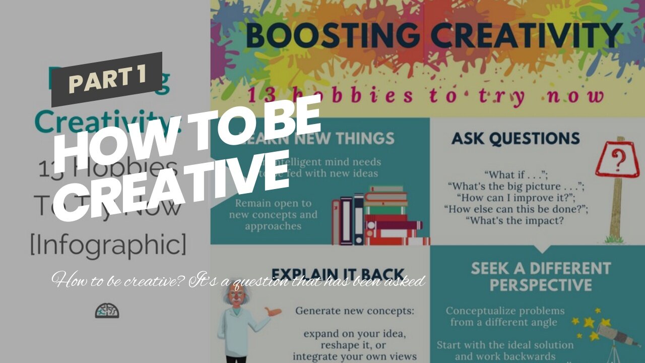 How to Be Creative